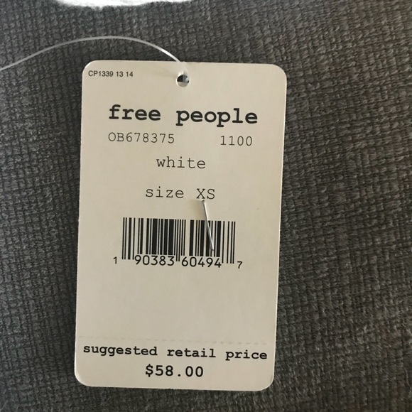 Free People brand new tee with tags - Picture 3 of 4